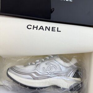Chanel Women's White Sneakers